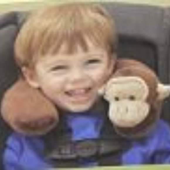 Eddie Bauer Monkey Travel Neck Pillow for Kids - 2 Available - Picture 4 of 4
